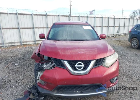 2016 Nissan Rogue Sl from USA, damaged, VIN 5N1AT2MTXGC747878
